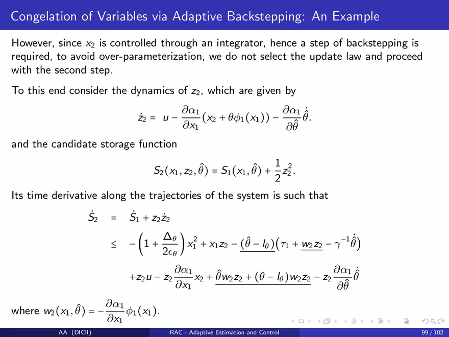 Control in The Presence of Uncertainty - Page 103