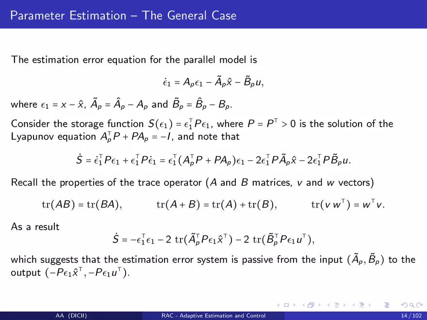 Control in The Presence of Uncertainty - Page 10