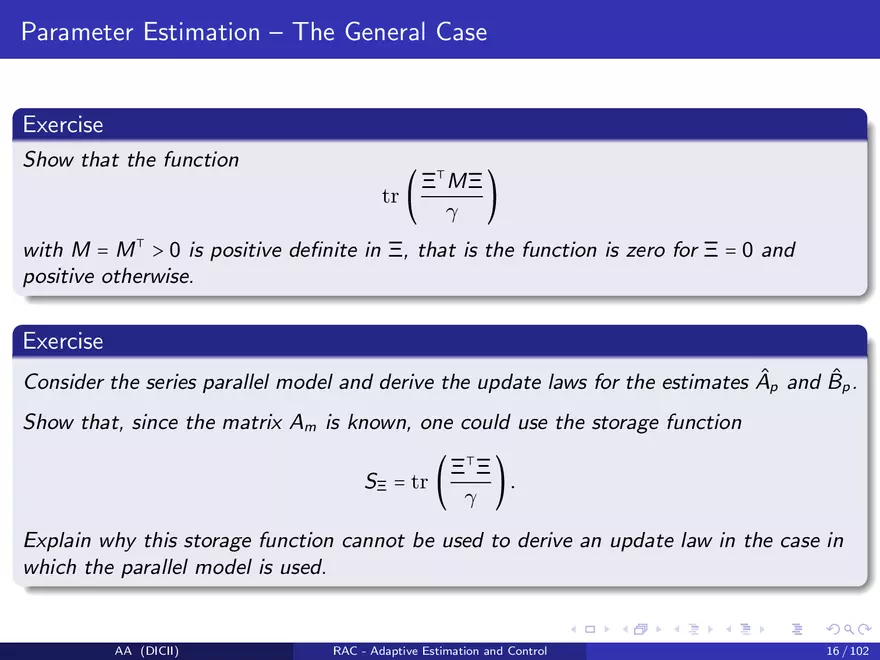 Control in The Presence of Uncertainty - Page 12