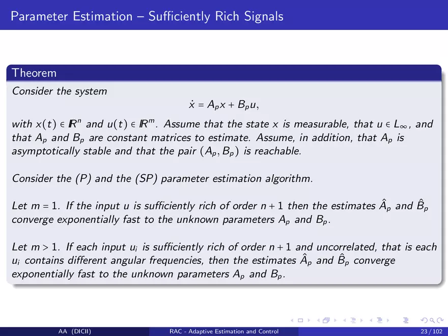 Control in The Presence of Uncertainty - Page 20
