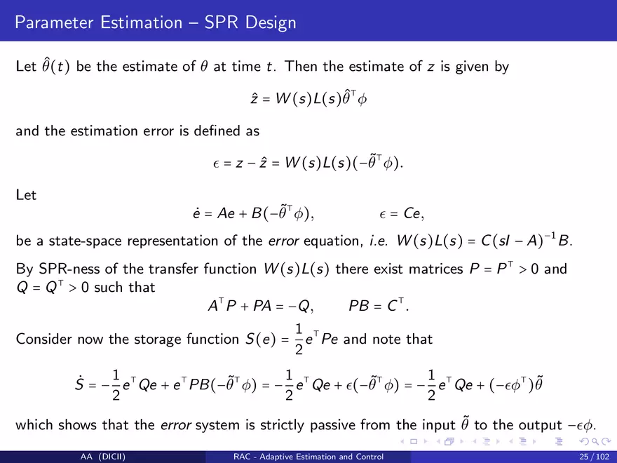 Control in The Presence of Uncertainty - Page 22