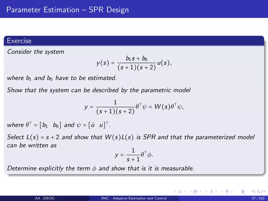 Control in The Presence of Uncertainty - Page 24