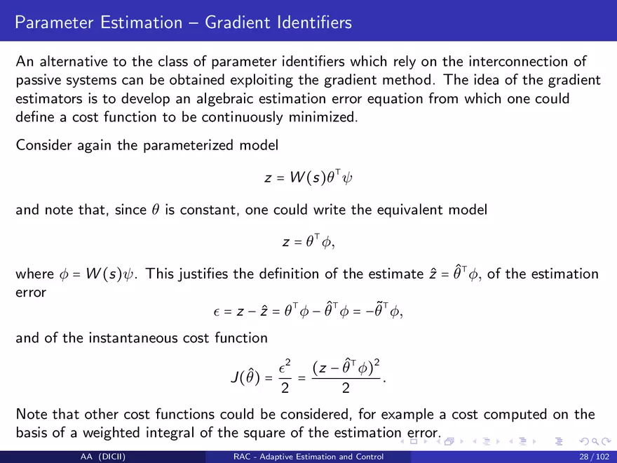 Control in The Presence of Uncertainty - Page 25