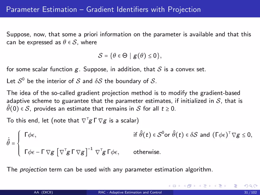 Control in The Presence of Uncertainty - Page 29