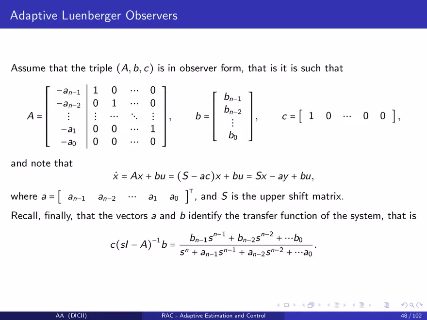 Control in The Presence of Uncertainty - Page 47