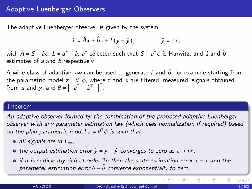 Control in The Presence of Uncertainty - Page 48