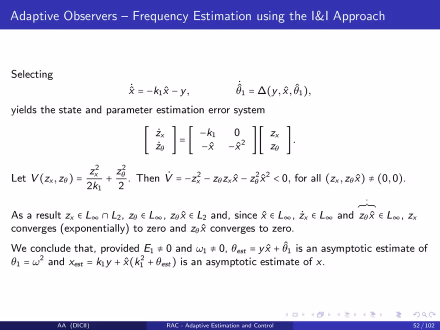 Control in The Presence of Uncertainty - Page 52