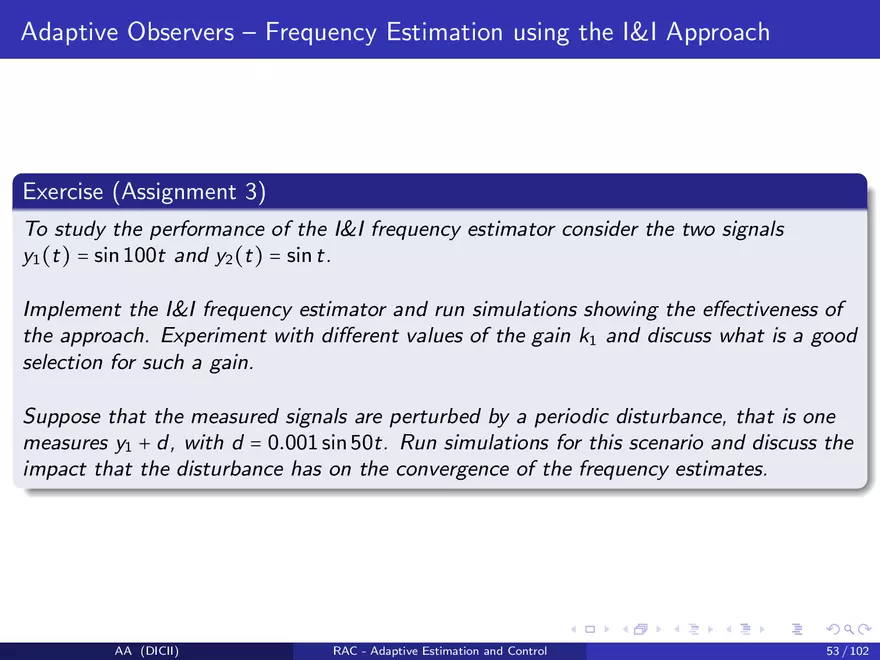 Control in The Presence of Uncertainty - Page 53