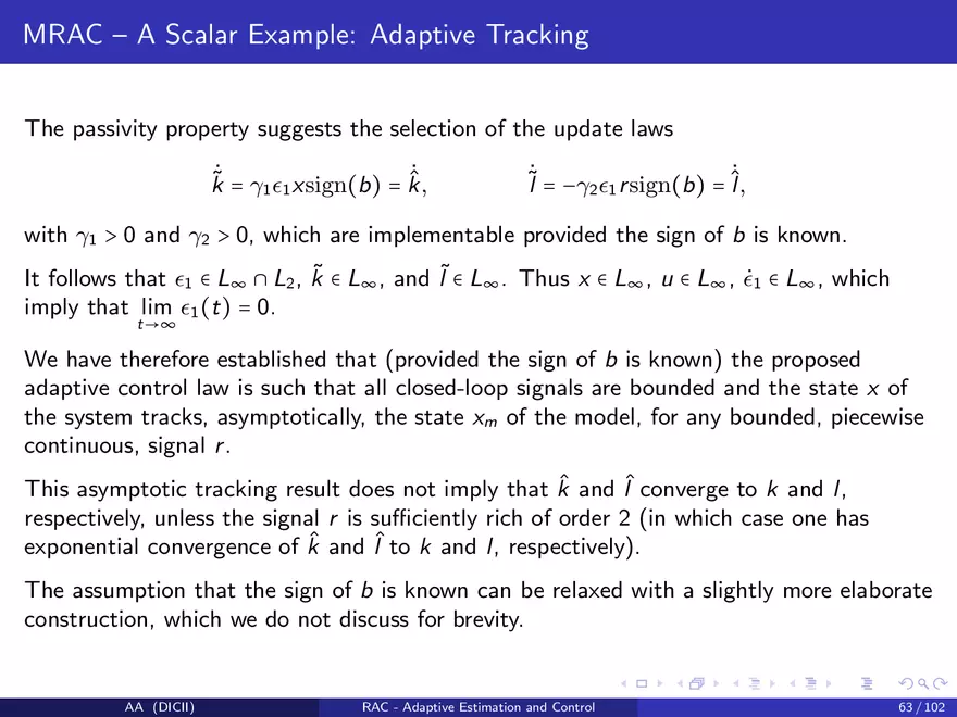 Control in The Presence of Uncertainty - Page 64