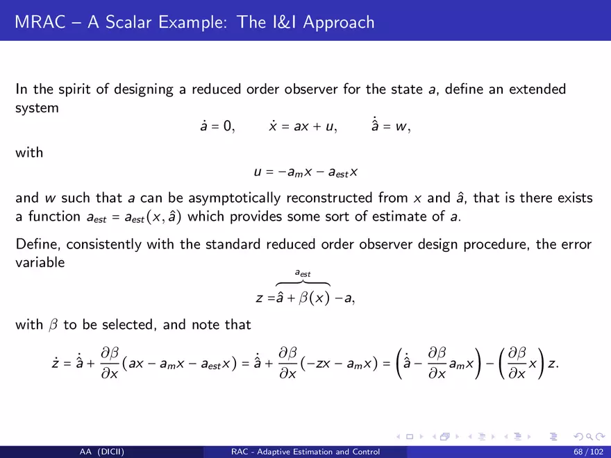 Control in The Presence of Uncertainty - Page 69