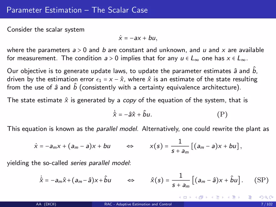 Control in The Presence of Uncertainty - Page 71