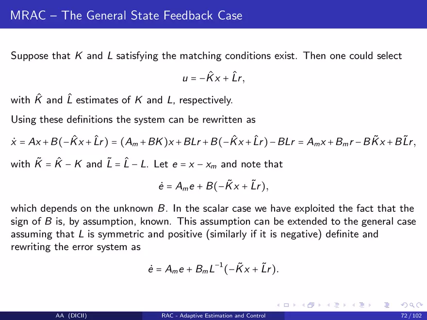 Control in The Presence of Uncertainty - Page 74