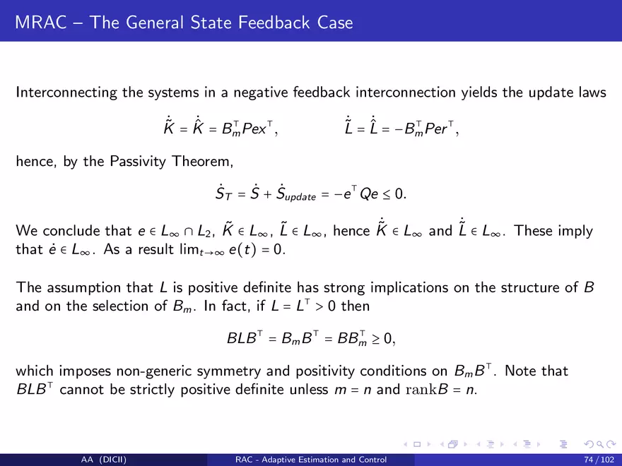 Control in The Presence of Uncertainty - Page 76