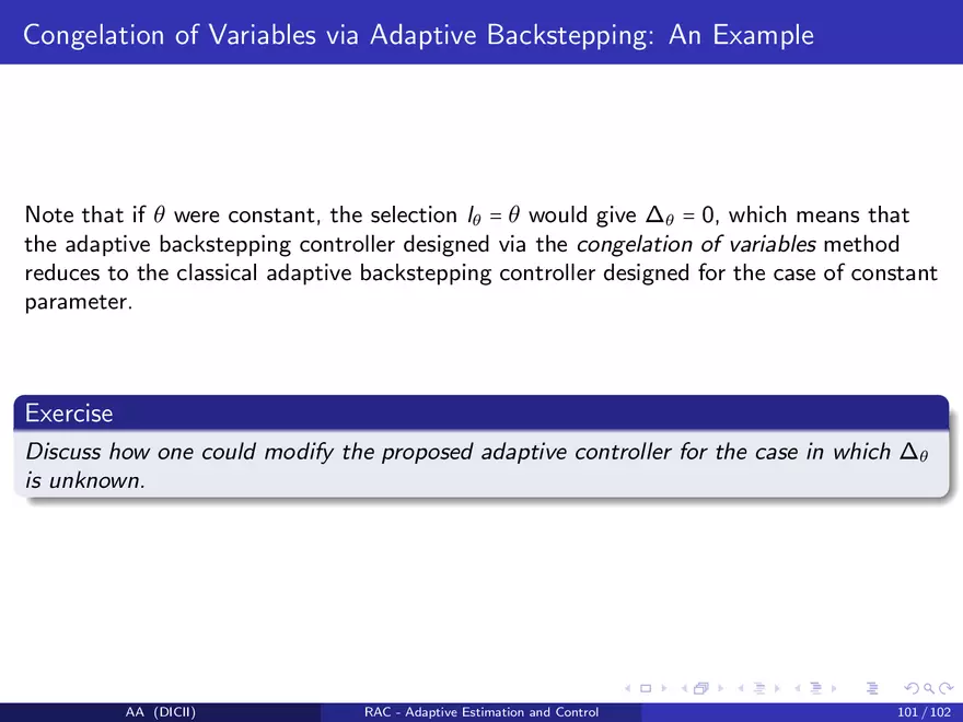 Control in The Presence of Uncertainty - Page 5