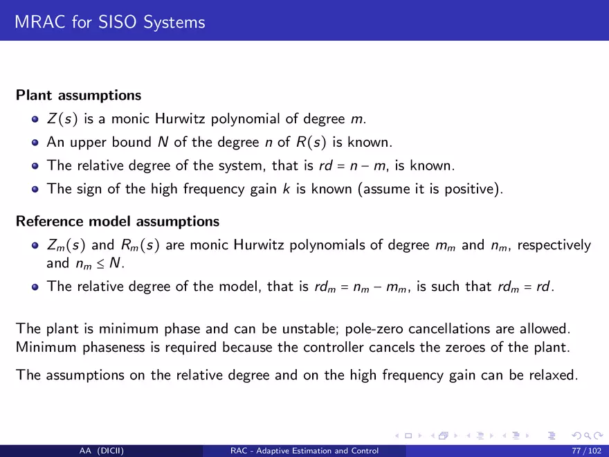 Control in The Presence of Uncertainty - Page 79