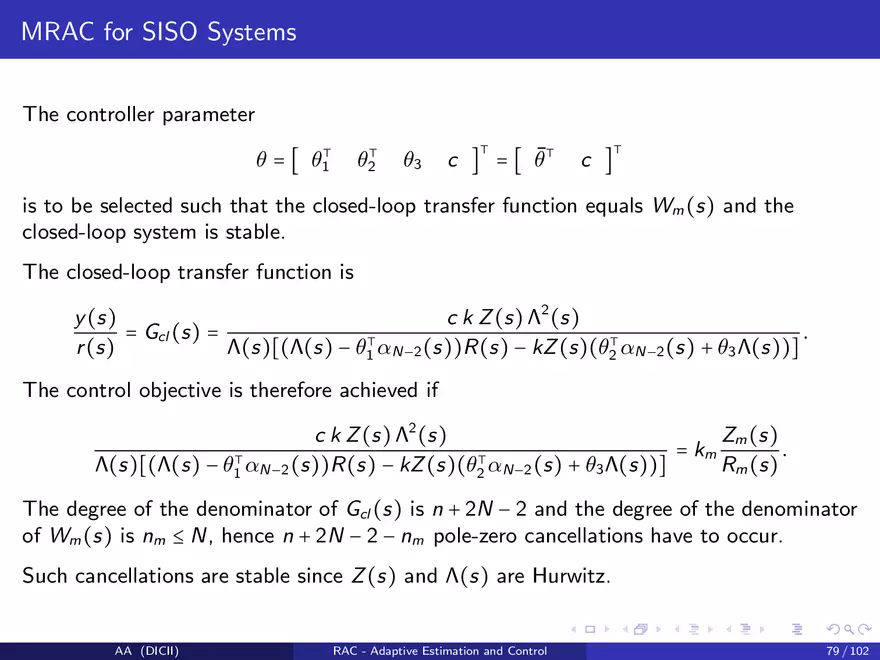 Control in The Presence of Uncertainty - Page 81