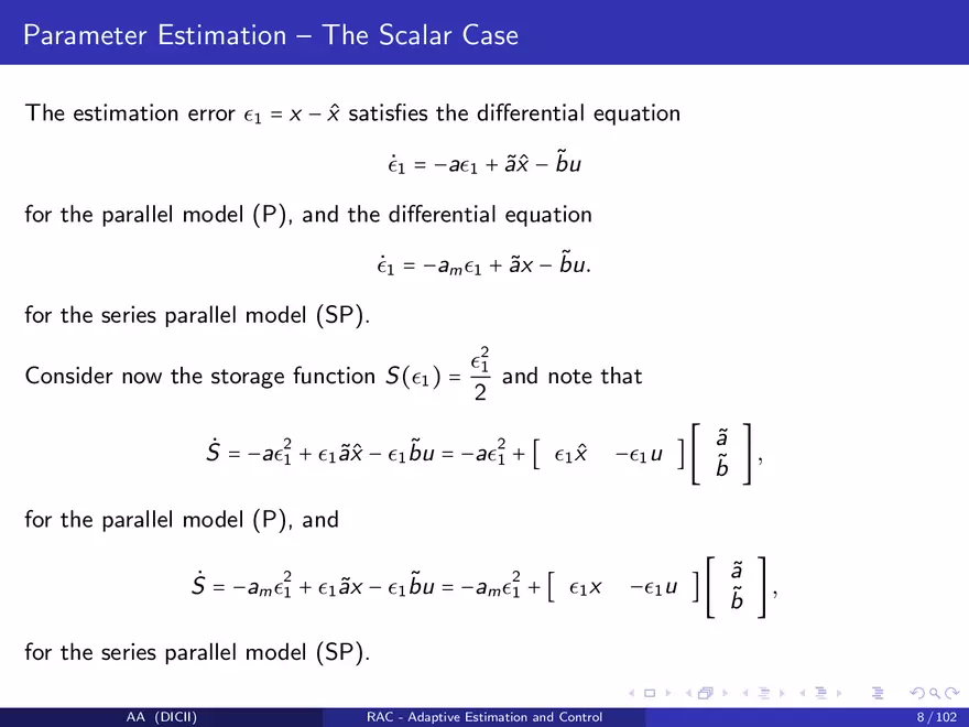 Control in The Presence of Uncertainty - Page 82