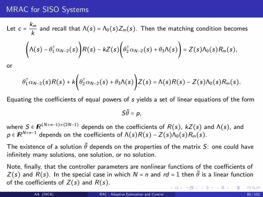 Control in The Presence of Uncertainty - Page 83