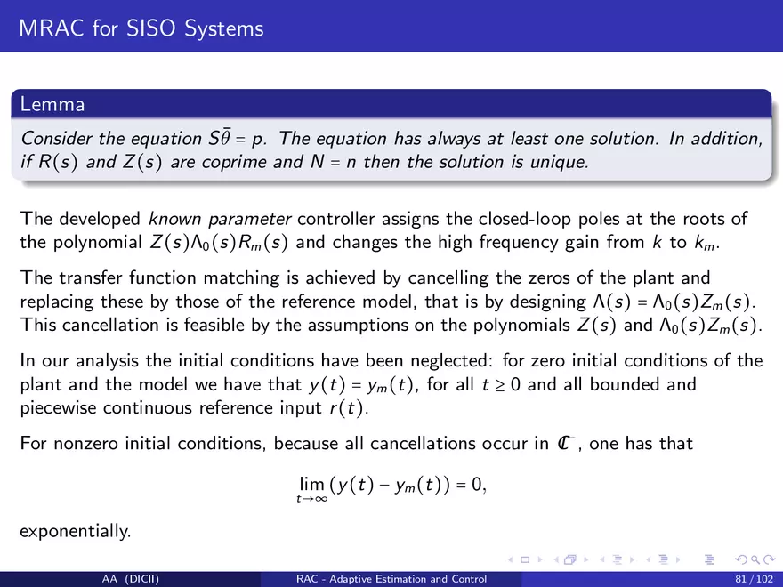 Control in The Presence of Uncertainty - Page 84