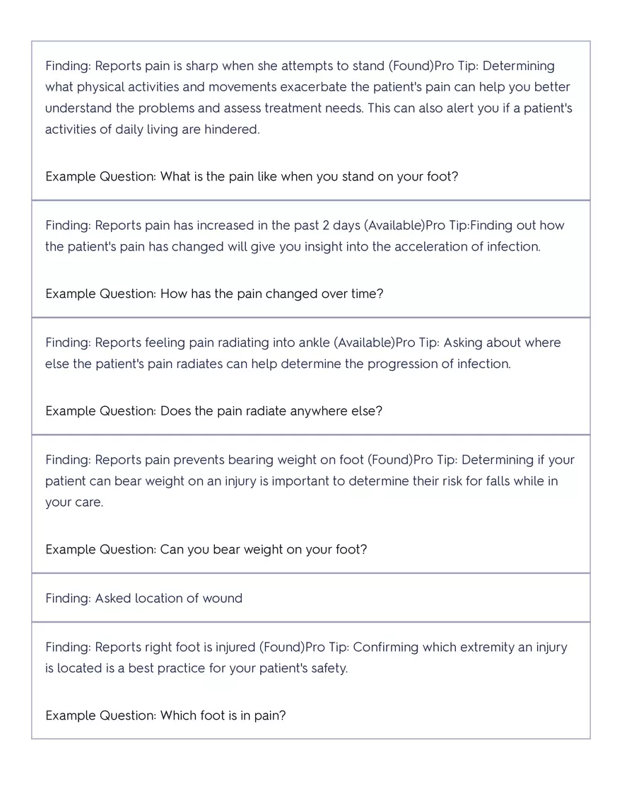 Shadow Health - Tina Jones, Health History - Page 14