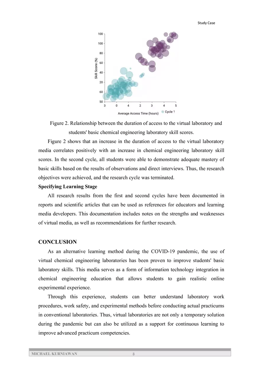 Action Research Approach to Improve the Laboratory Competence - Page 8