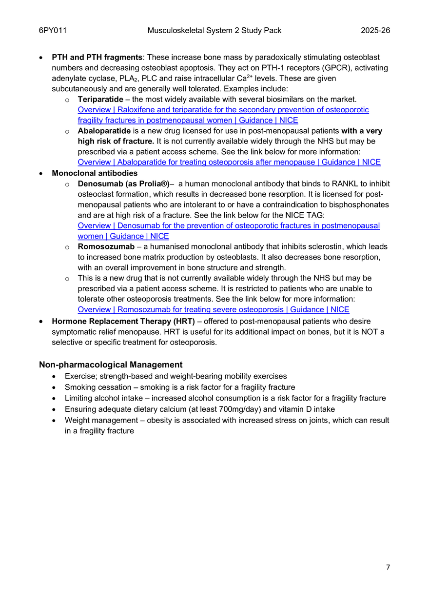 Musculoskeletal System 2 Study Pack - Page 15