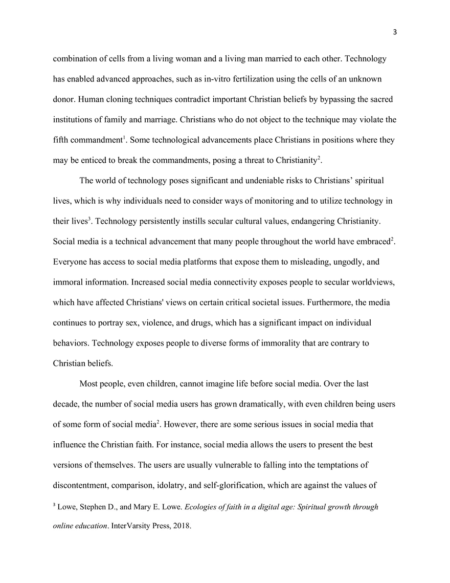 Technological Advancements and Biblical Illiteracy - Page 3