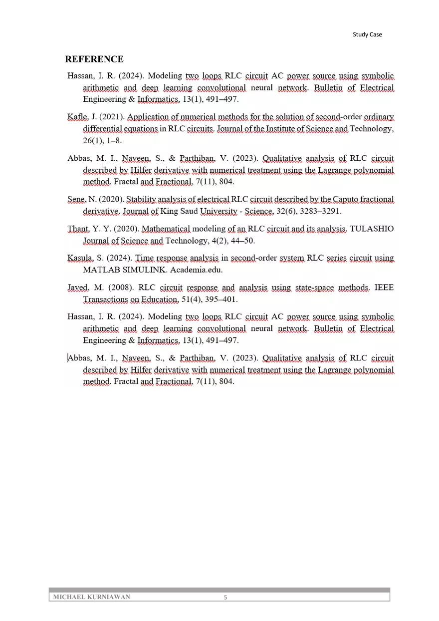 Application of Second-Order Differential Equations - Page 5