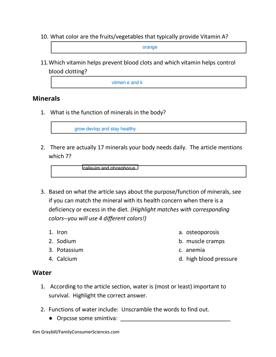 Nutrient Stations Notes Form - Page 4