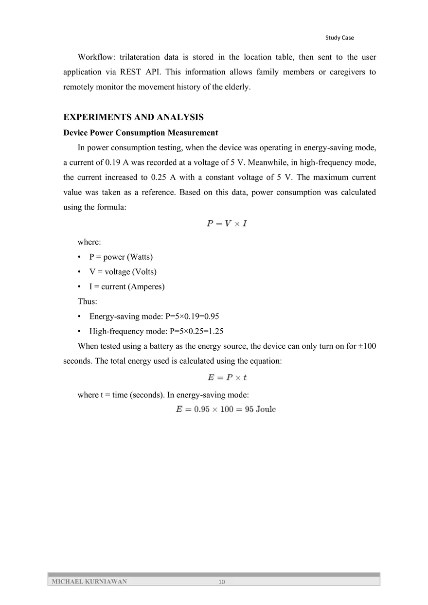 Indoor Positioning System - Page 18