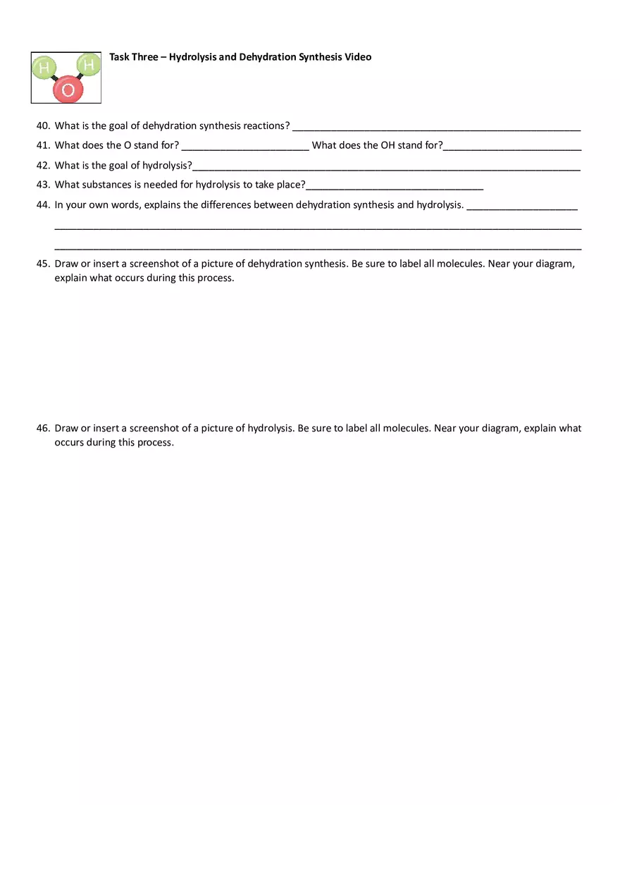 Macromolecules - Introduction to Biomolecules - Page 4