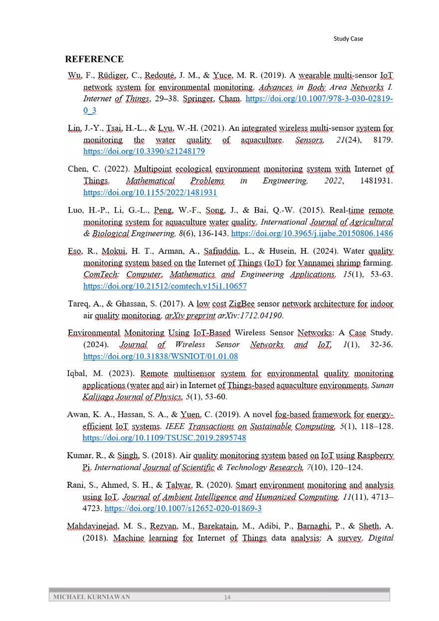 Evaluation of IoT Sensor Utilization for River Water - Page 6