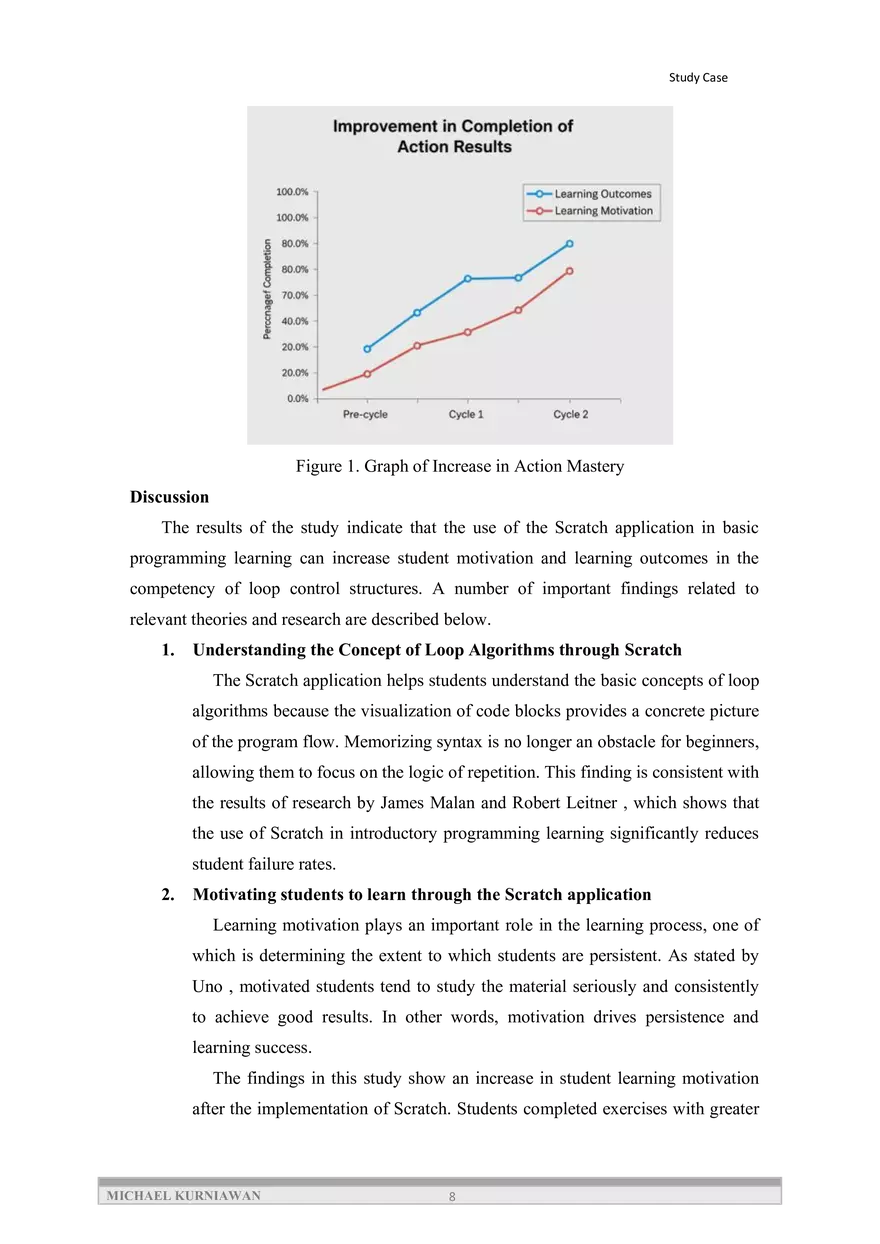 The Application of Scratch to Improve Motivation - Page 8