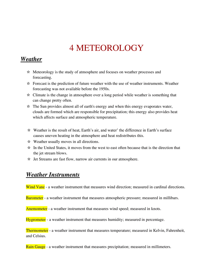 4 Meteorology - Page 1