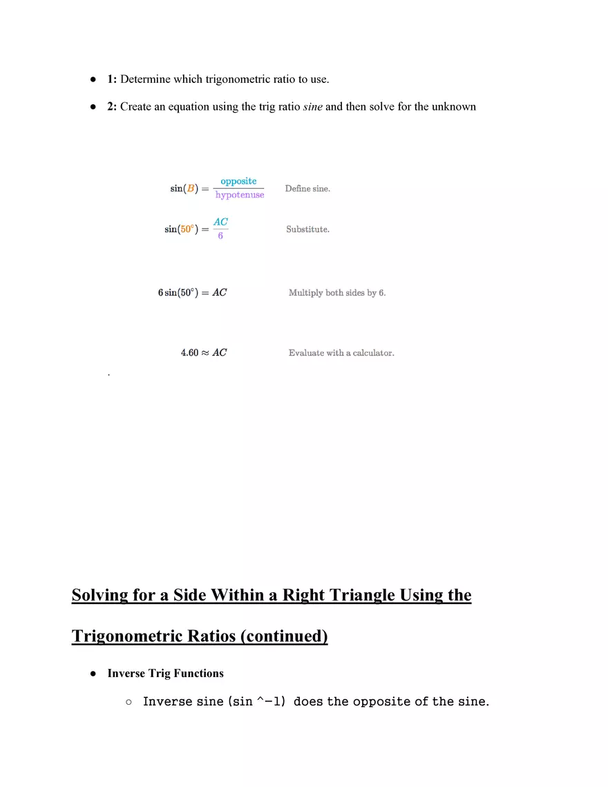 Trigonometry Study Guide - Page 15