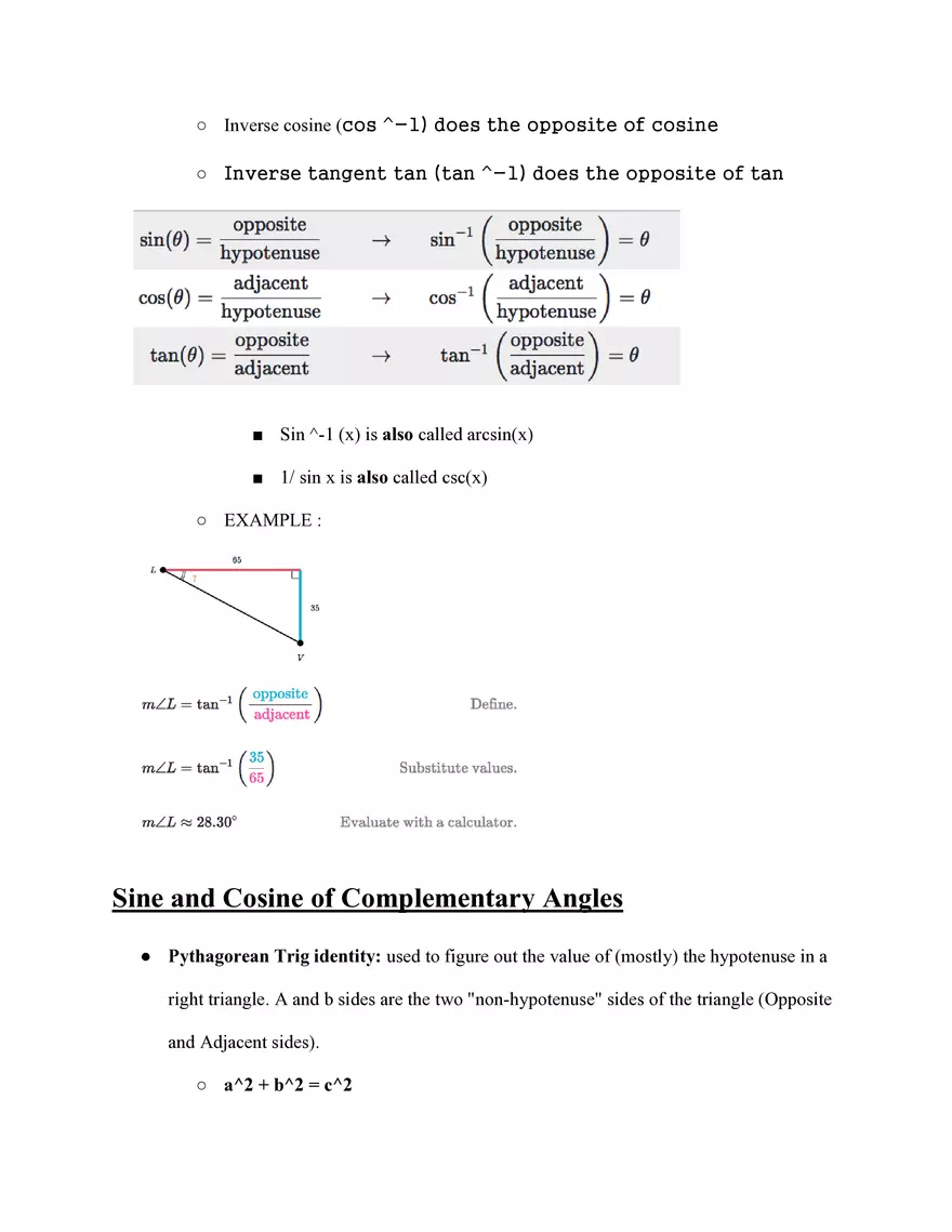 Trigonometry Study Guide - Page 16