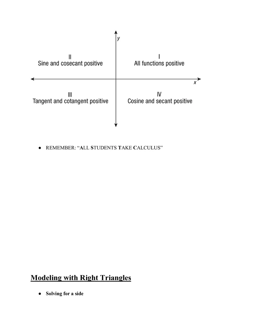 Trigonometry Study Guide - Page 18