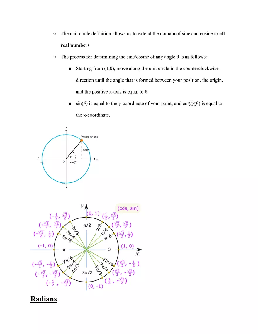 Trigonometry Study Guide - Page 21