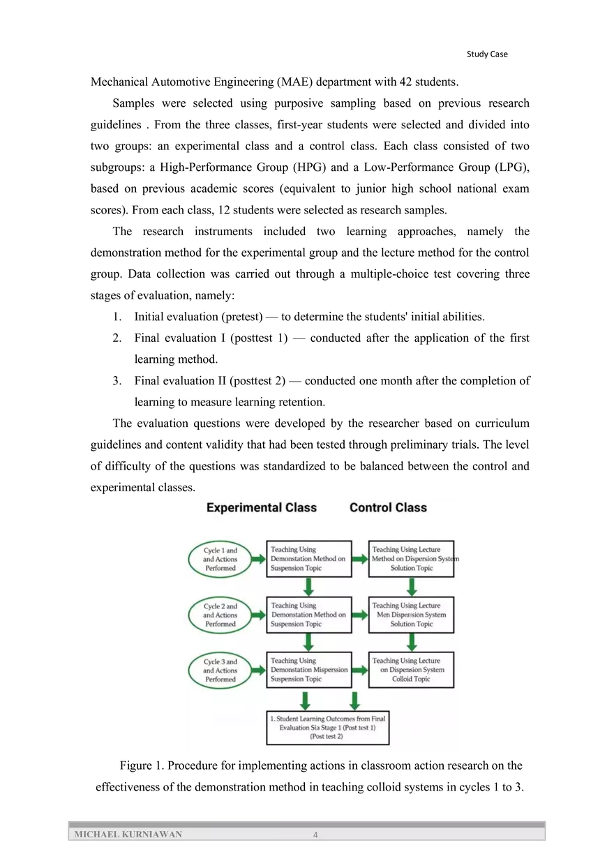 The Effectiveness of Demonstration-Based Chemistry - Page 4