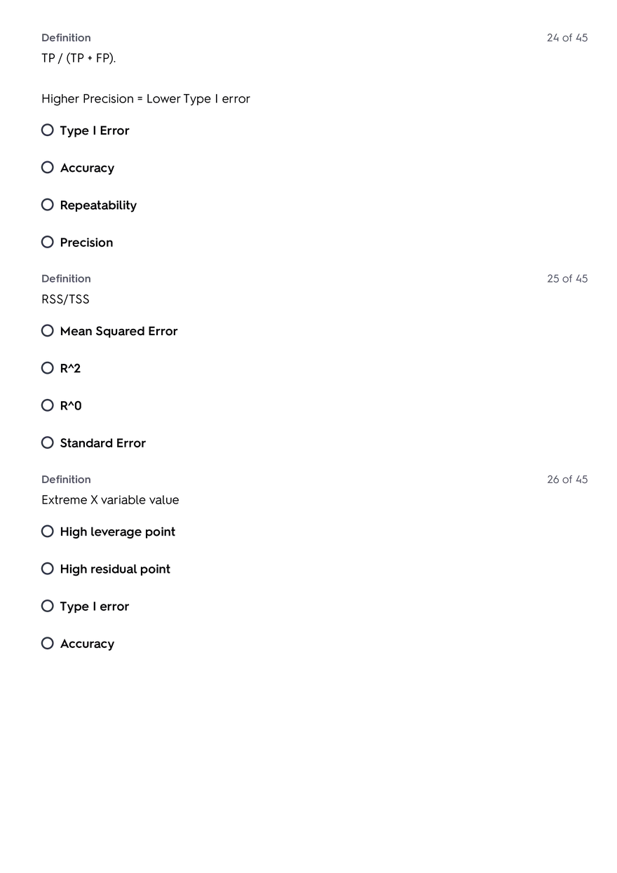 CFA Level II QM Quizlet - Page 12