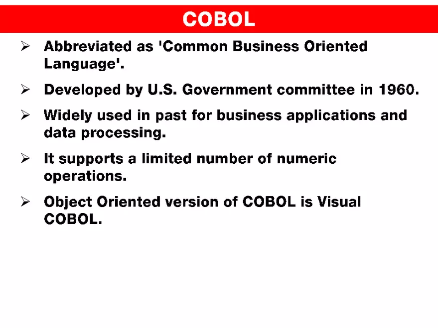 Computer High Level Languages - Page 16