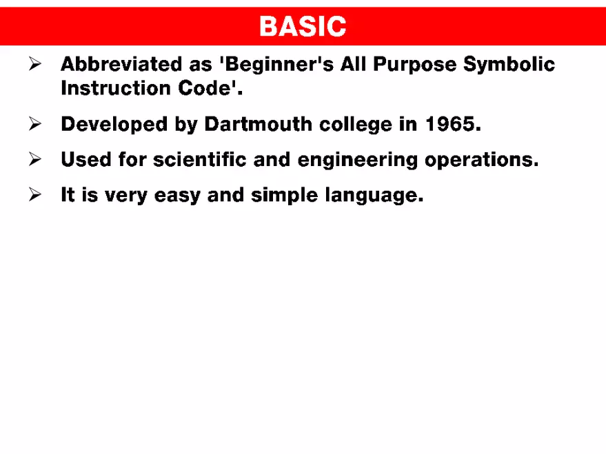 Computer High Level Languages - Page 18