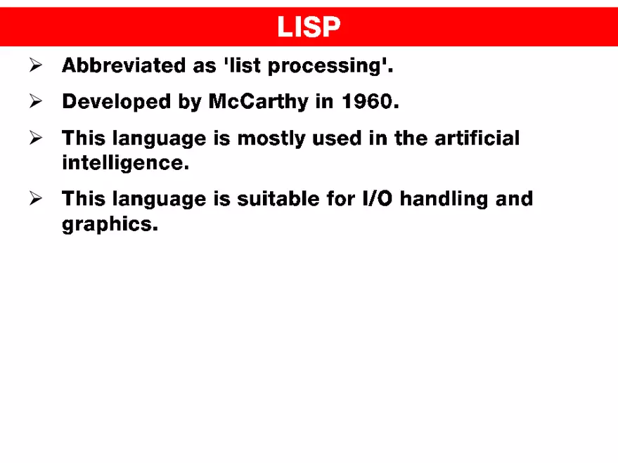 Computer High Level Languages - Page 5