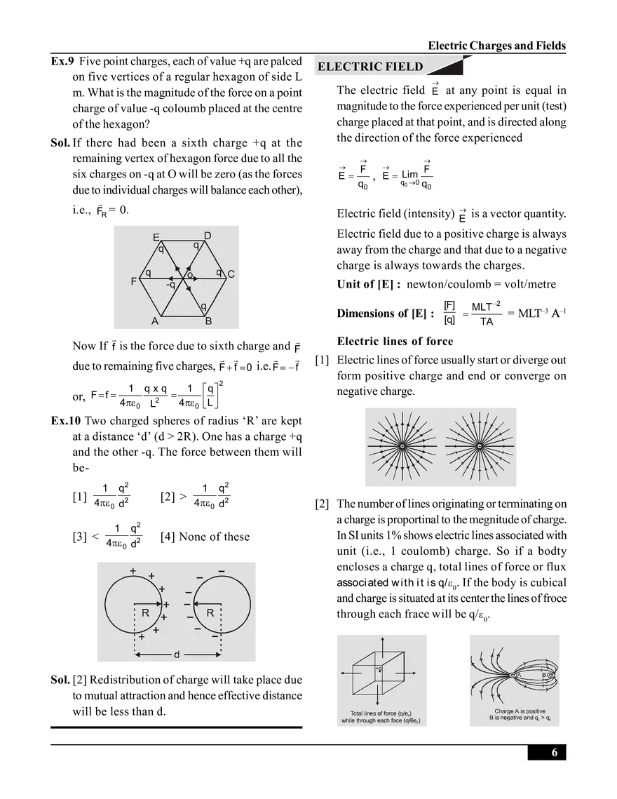 Electric Charges and Fields - Page 9