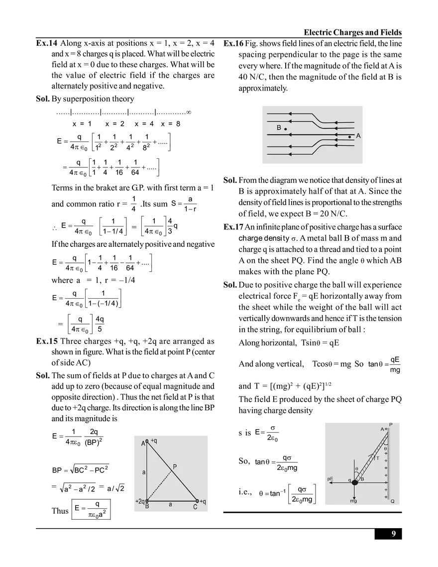 Electric Charges and Fields - Page 12