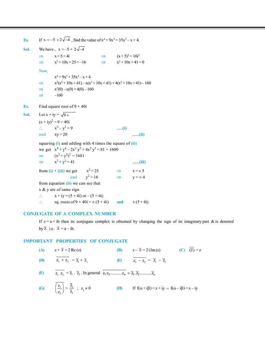 Complex Number - Page 23