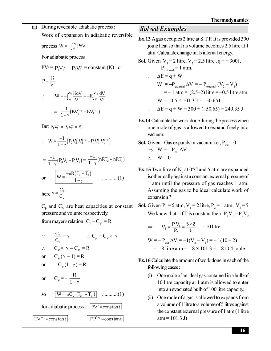 Thermodynamics Study Guide - Page 16