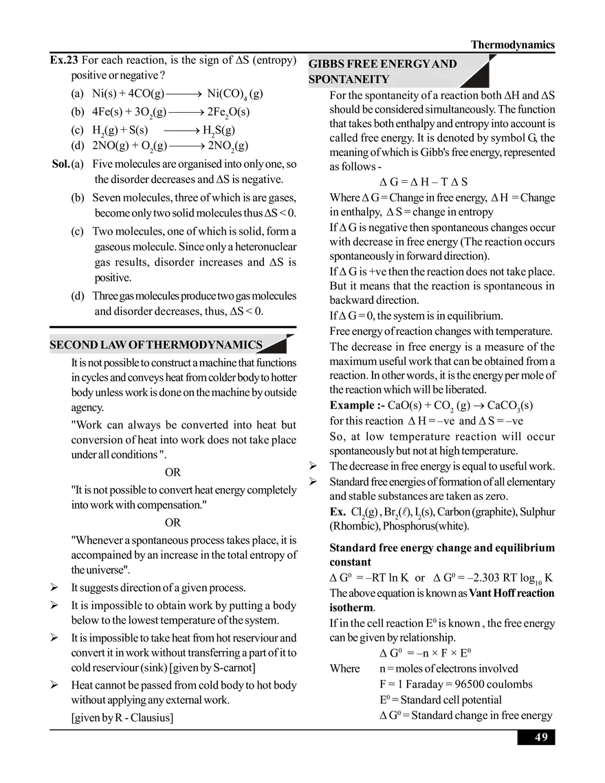 Thermodynamics Study Guide - Page 3