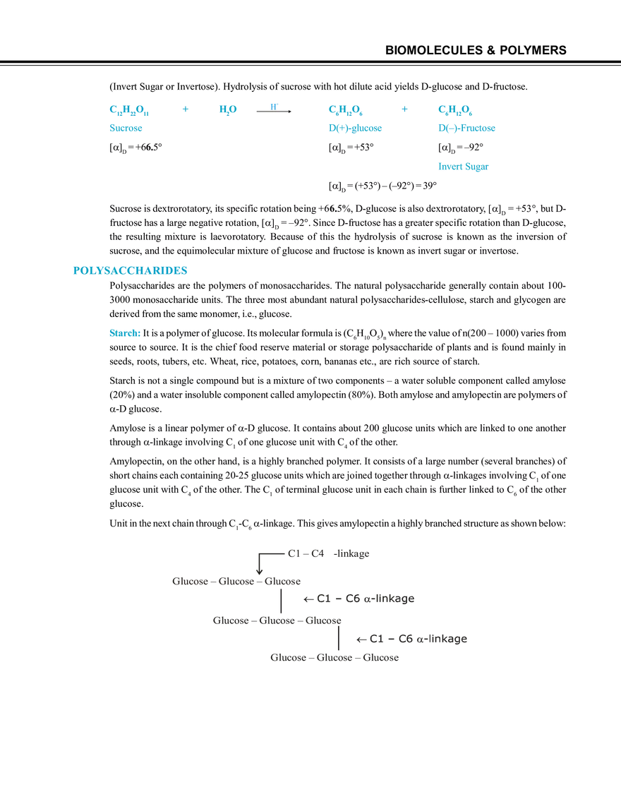 Biomolecules & Polymers Carbohydrates - Page 14