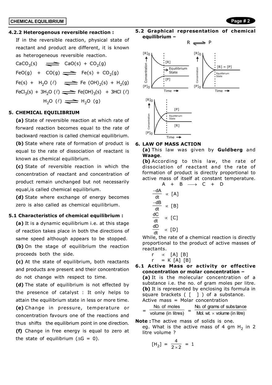 Chemical Equilibrium Solved Problems - Page 2